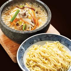 石焼野菜醤油つけ麺（デザート付）