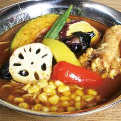 スープカレーラーメン（ライス玉付き）