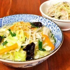 塩野菜タンメン＋ネギちゃ丼セット