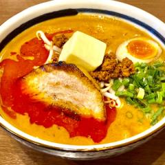 濃厚海老味噌バター担々麺